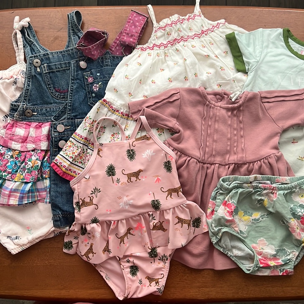 Baby girl summer bundle 6/12m